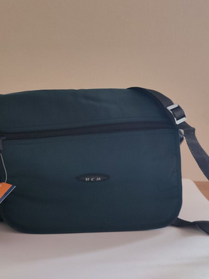 RCM Messenger Bag new, petrol color, with multiple compartments