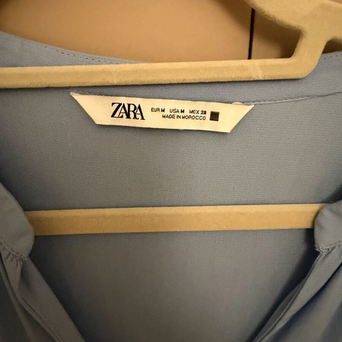 Zara long dress M like new, blue