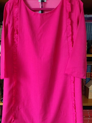 Pinko dress new, fuchsia, size XL