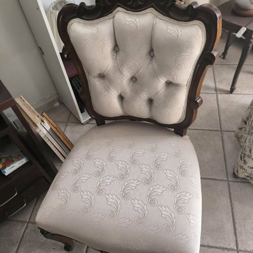 Ludovic Style Sofa And Two Large Chairs Like New