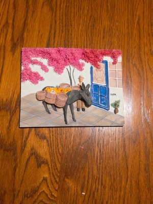Decorative ceramic frame Hydra like new