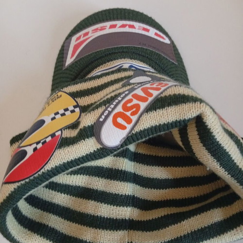 Evisu Rare Hat knitted colorful like new, made in Japan
