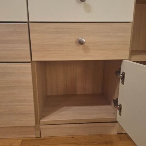 Modeco office bookcase, 2.00m height, 0.35m width, 0.70m length