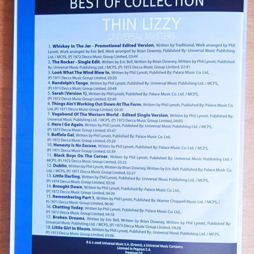 Thin Lizzy The Best Of Thin Lizzy CD new, classic rock