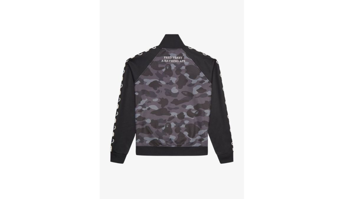 Camouflage Panel Track Jacket. Fred Perry… - € 170,00 - Vendora