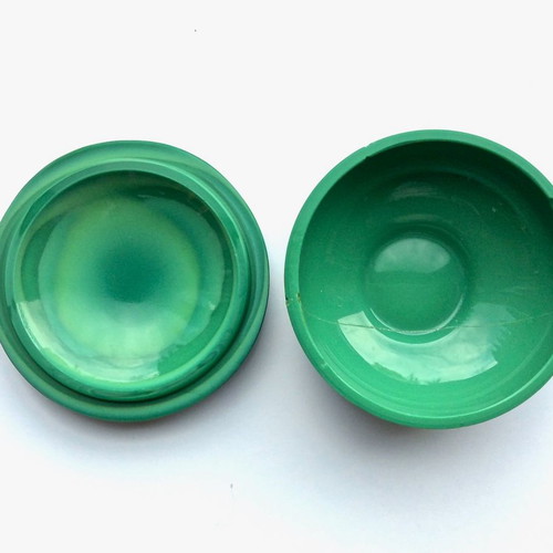 Collectible Malachite Box CURT SCHLEVOGT used