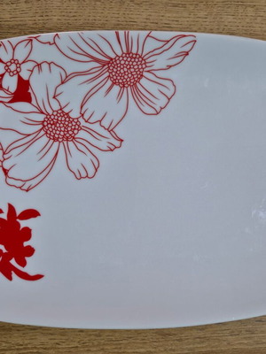 Vicko floral serving platter used