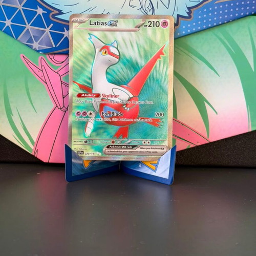 Latias EX Full Art 220 SSP Pokémon TCG card like new