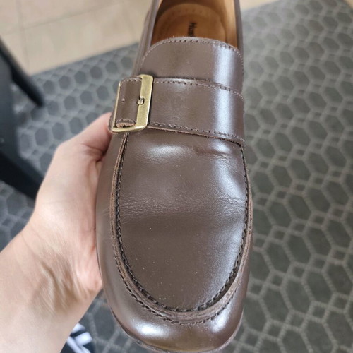 Hush Puppies leather shoes size 41 like new brown