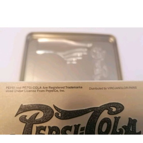 Pepsi Cola metal tin used by Virojianglor