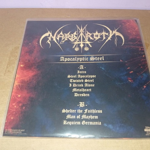 Nargaroth Apocalyptic Steel vinyl mint condition, limited first press