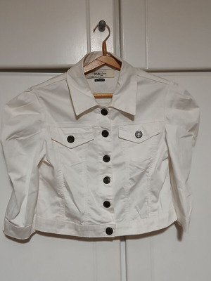 BSB Jeans white light jacket size Small like new