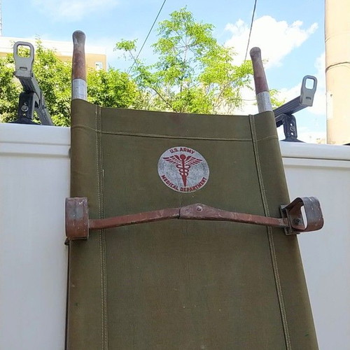 American World War II Folding Stretcher 1943 used