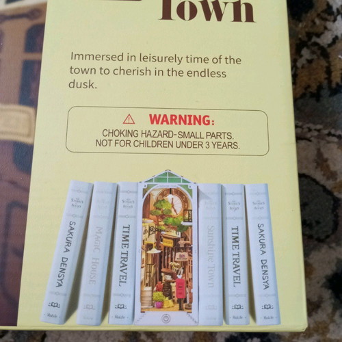 3d puzzle bookend new