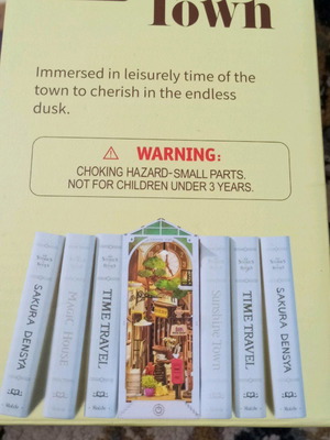 3d puzzle bookend new