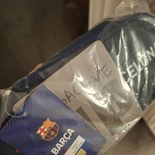 FC Barcelona "BARCA BARCA" school pencil case barrel new, Back Me UP