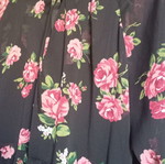Stradivarius Floral Chiffon Dress like new, multicolor, size L
