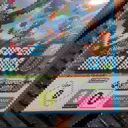 WII UNew Super Mario Bros +New Super Luigi U