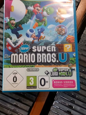 WII UNew Super Mario Bros +New Super Luigi U