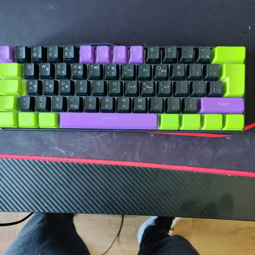 Adx Firefight ADXK11P23K gaming keyboard 60% RGB used