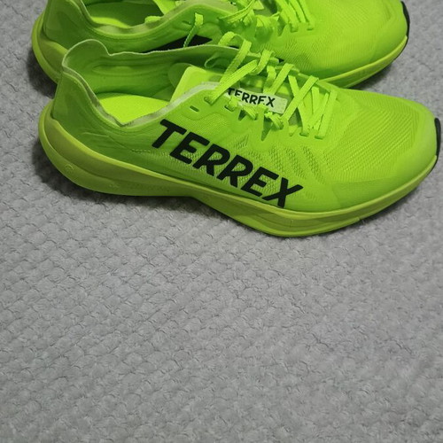 Adidas Terrex Agravic Speed Running Shoes Size 42.5 New Black Yellow
