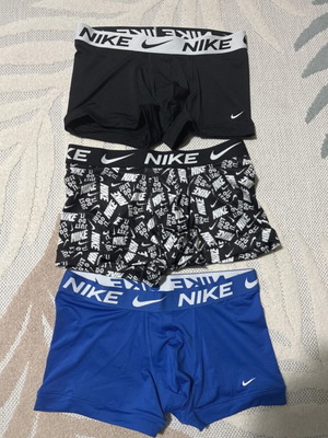 Nike ανδρικά εσώρουχα καινούργια, μέγεθος L, μαύρο και μπλε