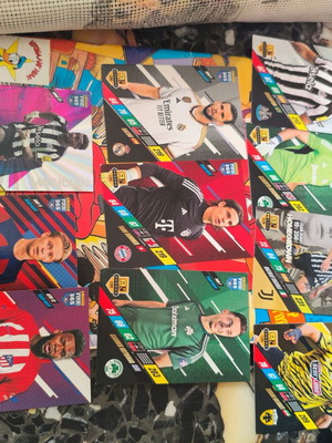Panini football cards like new, pack of 10