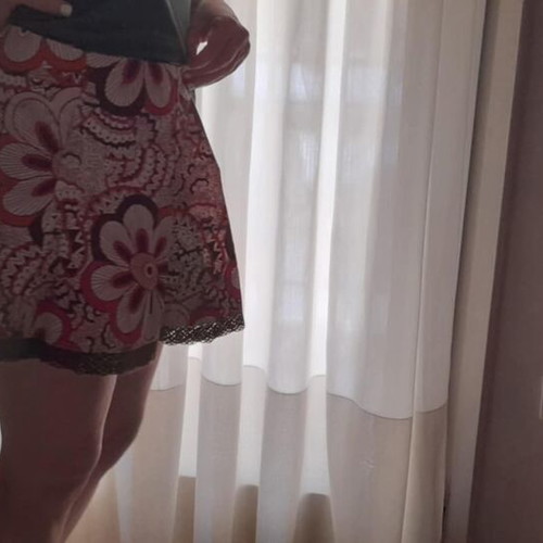Bershka mini skirt like new, colorful, size M