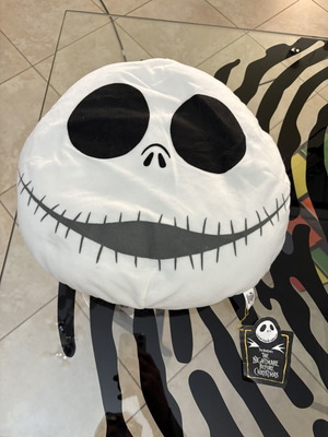 Disney The Nightmare Before Christmas στρογγυλό μαξιλάρι με τον Τζακ Σκέлингτον