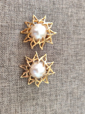 Clip-on earrings like new