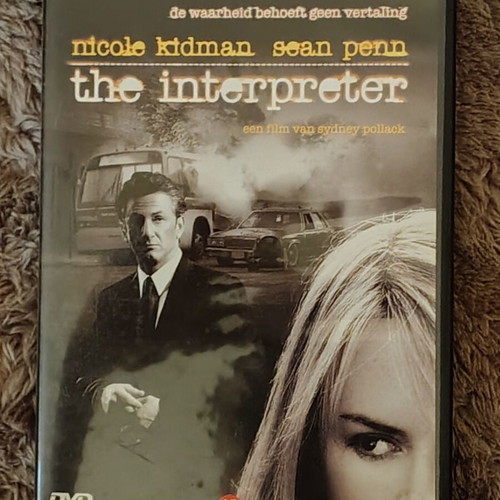 The Interpreter DVD used, Dutch subtitles, drama