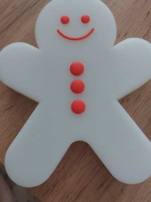 Sephora Collection φωτάκι νυκτός Gingerbread Man από σιλικόνη
