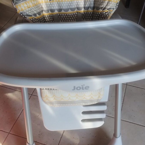 Joie high chair used with metal frame