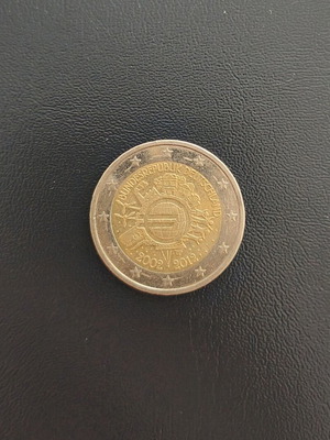 2€ Coin Germany 2012 like new, 10th Anniversary of Euro