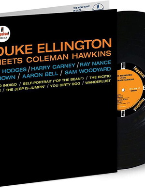 Duke Ellington Meets Coleman Hawkins LP vinyl like new, jazz