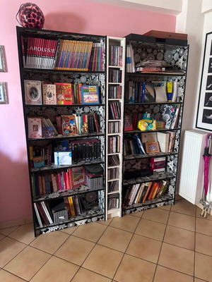 Bookcase, dimensions 180x200x29