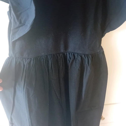 ZARA Black Dress Medium Like New With Unique Sleeve