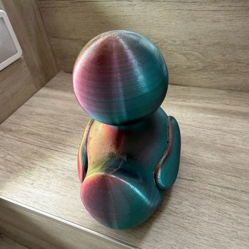 3D Printed Duck New, Color Changing Gradient Effect