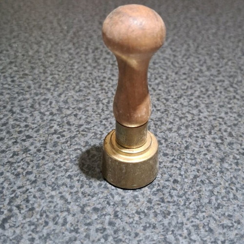 Scania 1891–1991 brass seal like new