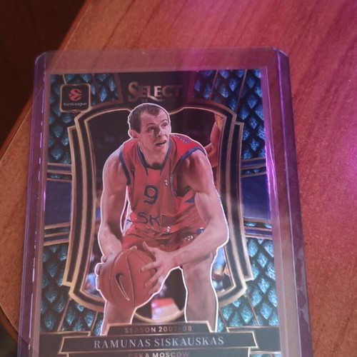 Ramunas Siskauskas 1/8 Premier Elite Select basketball card new