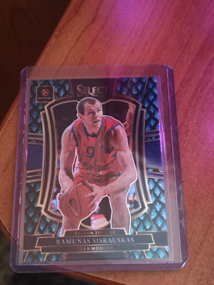 Ramunas Siskauskas 1/8 Premier Elite Select basketball card new