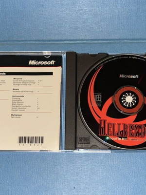 Hellbender PC game used, Microsoft Windows 95