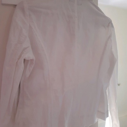 Te Quiero jacket used, spring style, fitted safari, white