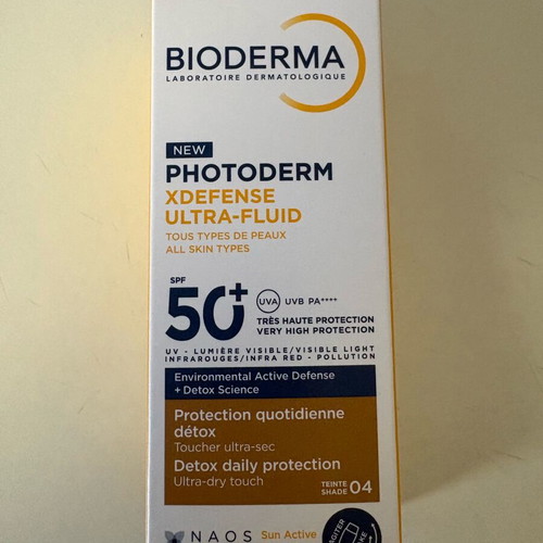 Bioderma Photoderm XDefense Ultra-Fluid SPF50+ 04 tinted face sunscreen 40ml