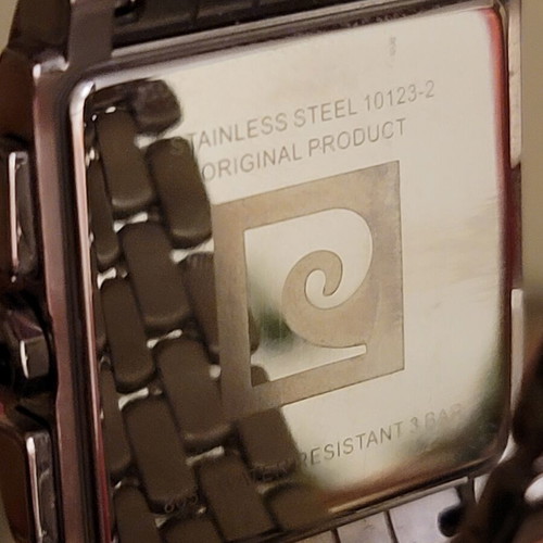 Pierre Cardin 3BAR wristwatch, silver, women's