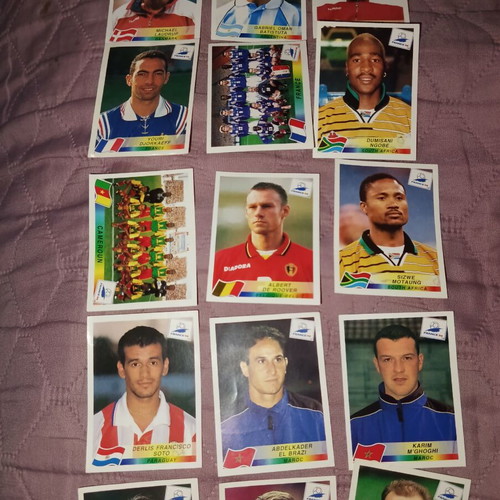 Mundial 1998 αυτοκόλλητα σαν καινούργια
