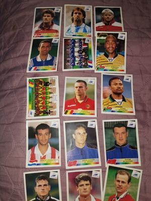Mundial 1998 αυτοκόλλητα σαν καινούργια