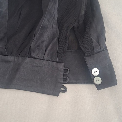 Karen Millen blouse black airy like new, size S