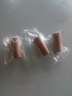 Battery cork lights new, set of 3 pieces