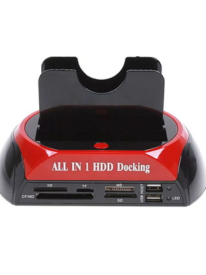 External Hard Drive Docking Station All in 1 HDD like new